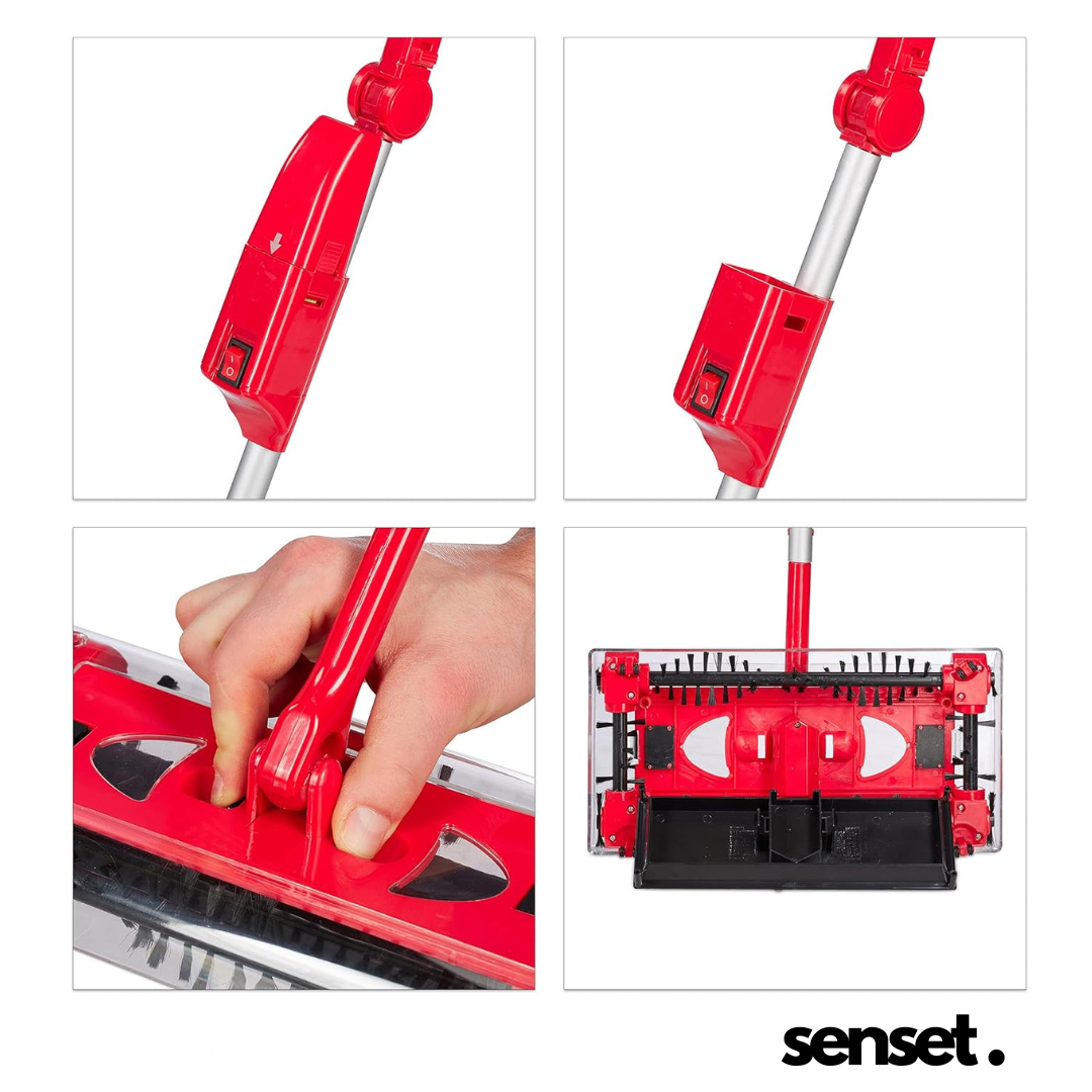 Escoba Eléctrica Recogedora Giratoria - Swivel Sweeper G6